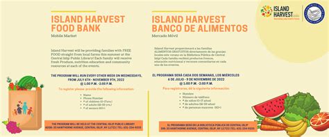 Island Harvest Food Bank: Mobile Market | Central Islip Public Library