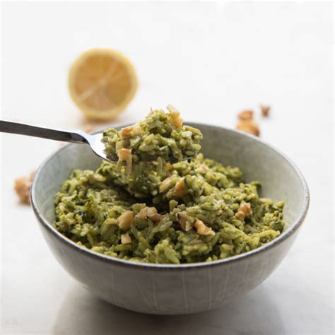 Quick and Easy Spinach ‘Risotto’ | For A Digestive Peace of Mind—Kate Scarlata RDN