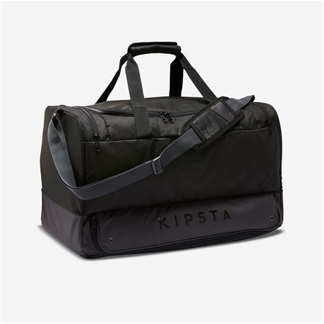 Hardcase Sports Bag 75 L - smoked black, Carbon grey - Kipsta - Decathlon