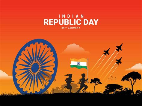 26th January Republic Day of India Celebration with Happy Indian Republic Day Template Banner ...