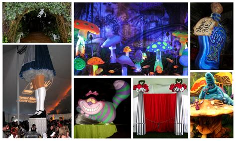 Alice in Wonderland Theme Parties and Props | Rick Herns Productions ...