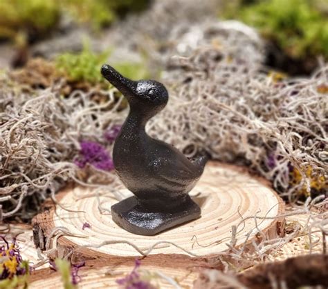 Small Cast Iron Duck Office and Home Decor Figurines | Etsy