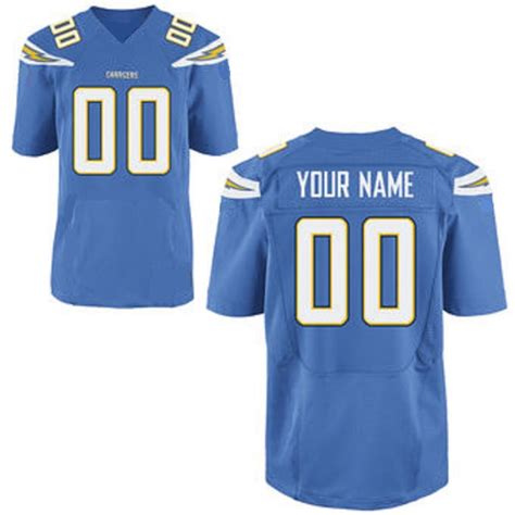 San Diego / LA Chargers Customizable Football Jersey – Best Sports Jerseys