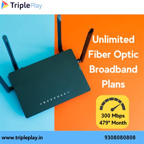 Unlimited Fiber Optic Broadband Deal | Tripleplay