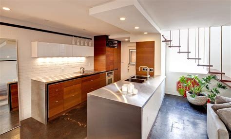 Image result for basement kitchen lighting | Minimalist kitchen, Basement kitchen, Kitchen