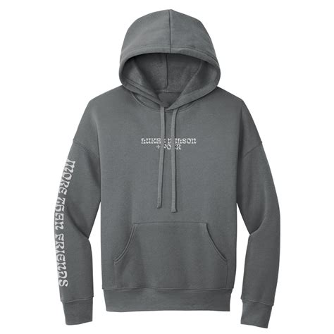 Grey Logo Hoodie – Lukas Nelson