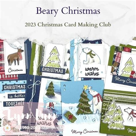 2023 Christmas Card Making | Christmas cards to make, Stampin up christmas cards, Christmas cards