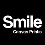 Smile Canvas prints