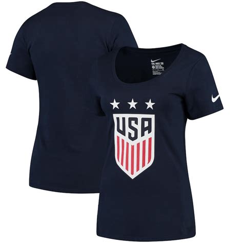 Nike US Women's National Soccer Team Women's Navy Crest T-Shirt