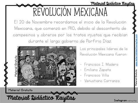 Maravilloso material didáctico para trabajar el día de la revolución ...