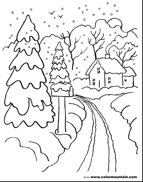 Free Printable Landscape Coloring Pages For Adults at GetColorings.com | Free printable ...