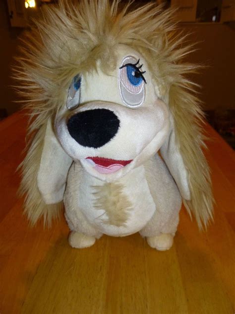 Rare Lady and the Tramp Plush Peg Pekingese Dog Disney Stuffed Animal HTF | Pekingese dogs ...