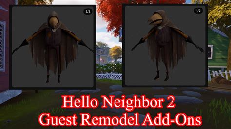 Hello Neighbor 2 Guest Remodel Add-Ons | Hello Neighbor News - YouTube