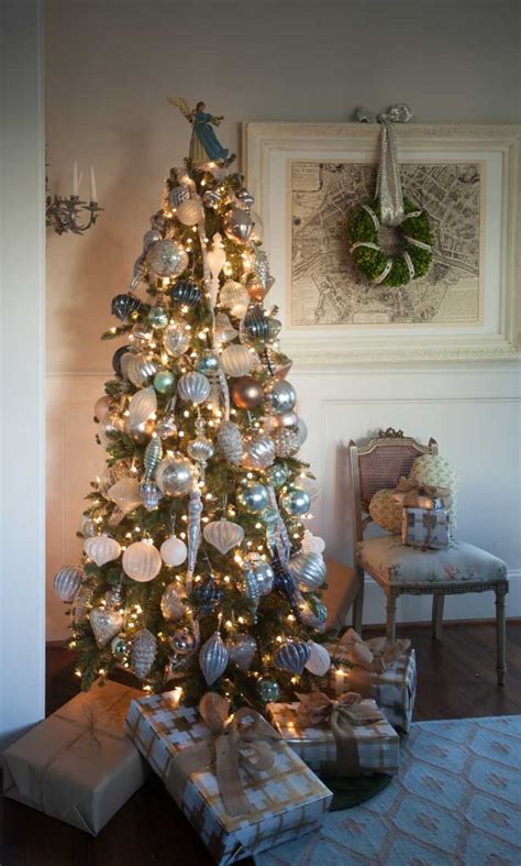 Elegant French Christmas Tree - Cedar Hill Farmhouse