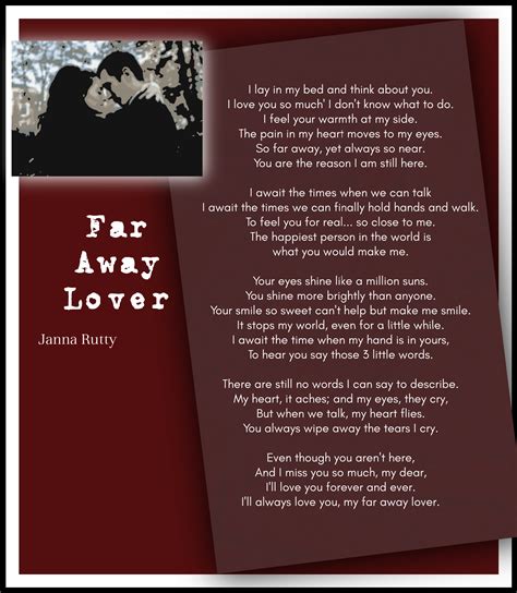 Far Away Lover-J Rutty | Poetry For All Seasons and Emotions