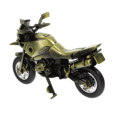 HOME ORNAMENT MINIBIKE Vintage Motorcycle Model Kits Man Racing Car ...