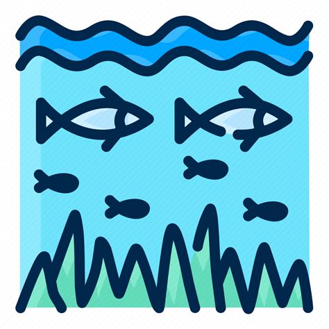 Marine, ecosystem, ocean, biodiversity, habitats, life, underwater icon - Download on Iconfinder