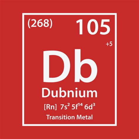 Dubnium Element - Dubnium - T-Shirt | TeePublic