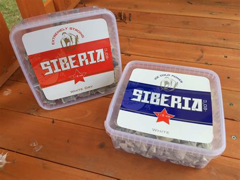 Siberia (-80 Degrees) White and White Dry Portion - Reviews. 15 June 2015.