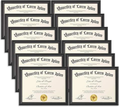 Amazon.com: bulk certificate frames