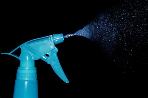 Spray Bottle While Spraying Free Stock Photo - Public Domain Pictures