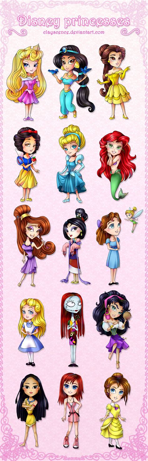 Chibi Disney Princesses – Telegraph