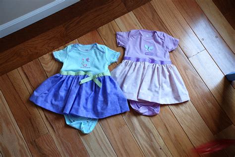 Baby Girl Dresses | These dresses are made by adding a skirt… | Flickr
