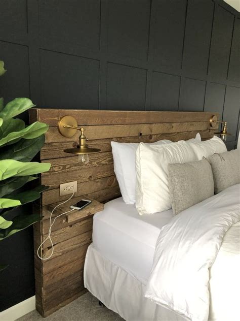 25 Wooden Headboards To Add Coziness To The Room - Shelterness