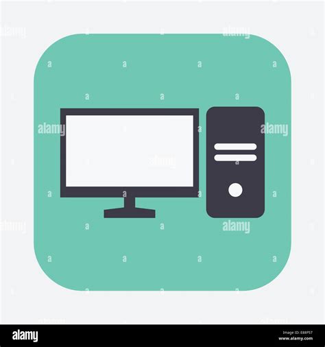 personal computer icon Stock Vector Image & Art - Alamy