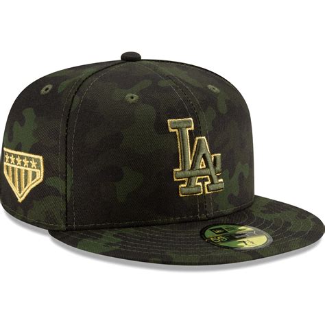 Los Angeles Dodgers New Era MLB Armed Forces Day On-Field 59FIFTY ...