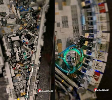 The Full Interior of Millennium Falcon Built with 10,000 LEGO Bricks | Gadgetsin