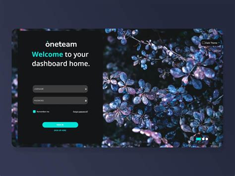 Login - Dark Mode by Daniella on Dribbble