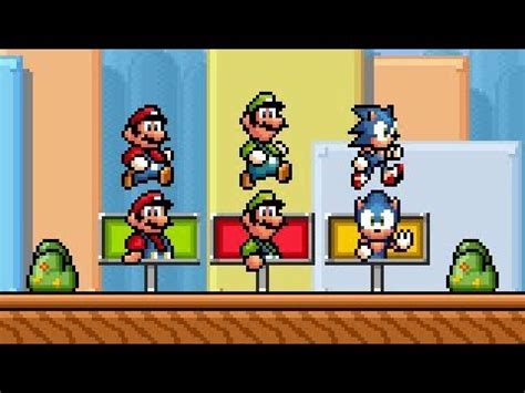 Super Mario Bros X (SMBX 1.4.4) - ''SONIC GOALPOST''. HD - YouTube