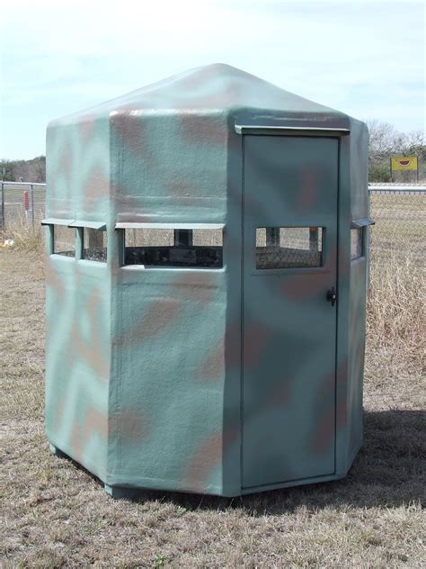 Deluxe Insulated Fiberglass Hunting Blind - Hydro Composites, LLC