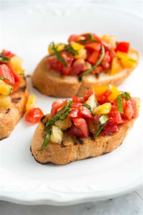 Fresh Tomato Bruschetta Recipe