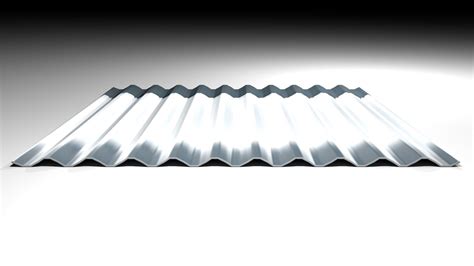 Roof Corrugated 3D model | CGTrader