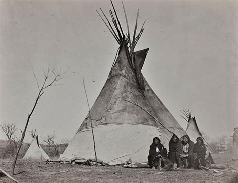 COMANCHE CAMP , 1875 | Native american history, Native american photos, Native american