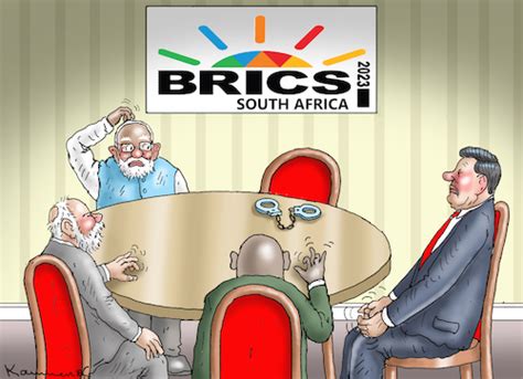 BRICS OHNE PUTIN By marian kamensky | Politics Cartoon | TOONPOOL