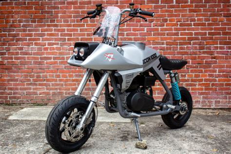 Cheap thrills: Racing custom Coleman mini bikes with Icon | Bike EXIF