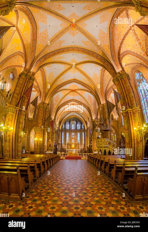 Interior Of Matthias Church High Resolution Stock Photography and Images - Alamy