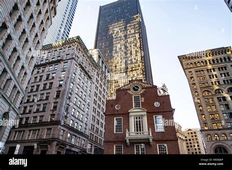 Boston Old State House building in Massachusetts USA Stock Photo - Alamy