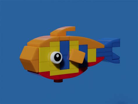 LEGO MOC Fish by Nicole1 | Rebrickable - Build with LEGO