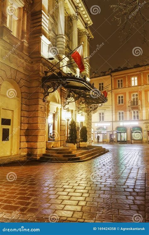 KRAKOW, POLAND - JANUARY 31, 2017: the Royal Hotel Editorial Stock ...