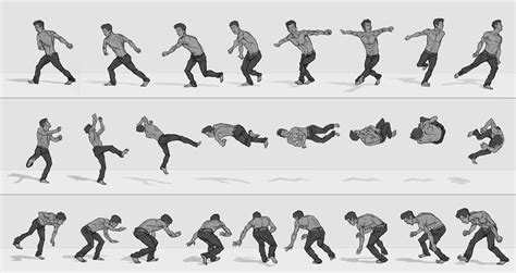 Bodies in Motion Animation Sequence, Austin DeGroot | Animation drawing ...