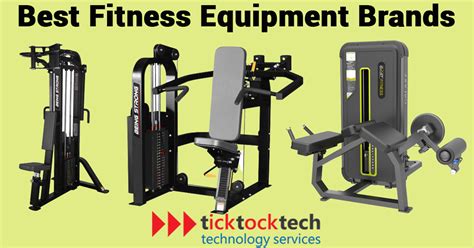 Best Fitness Equipment Brands - Computer Repair | TickTockTech