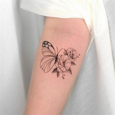 11+ Butterfly Tattoo With Flowers Ideas That Will Blow Your Mind!