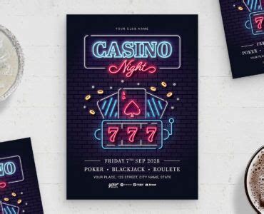 Casino Flyer Template [PSD, AI, EPS] - BrandPacks
