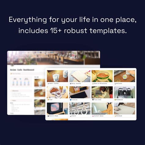 Anime Cafe Dashboard for Notion#N##N# #N##N# #N##N# #N# & Gridfiti