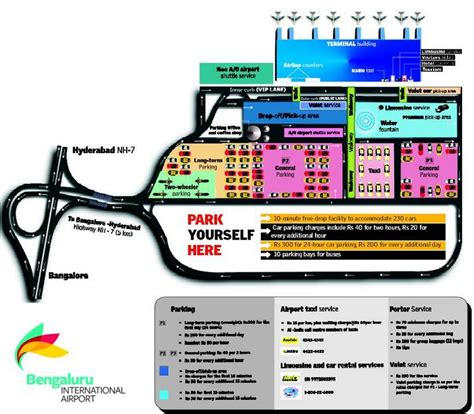 Bengaluru International Airport Map