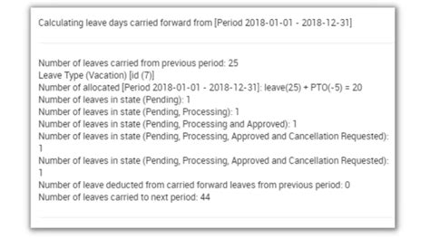 Understand the Leave Calculation - IceHrm